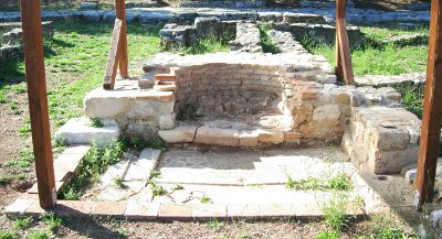 Domus dei mosaici, il larario