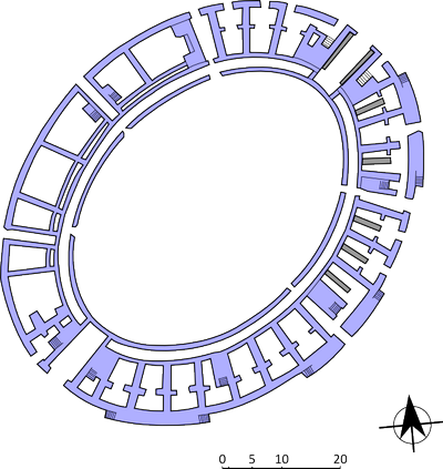 Plan of Grumentum’s amphitheater