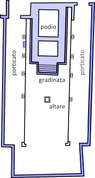 plan of temple A