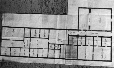 Plan of the monastery of St. John Baptist (State Archive in Potenza- int. Fund) 